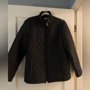 Real Clothes Black Light Weight Featherless Jacket Size 16W